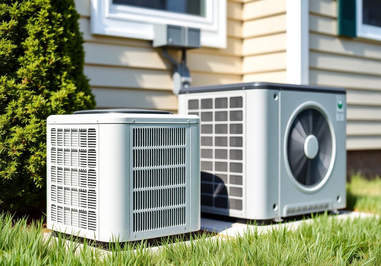 Outdoor AC condenser unit